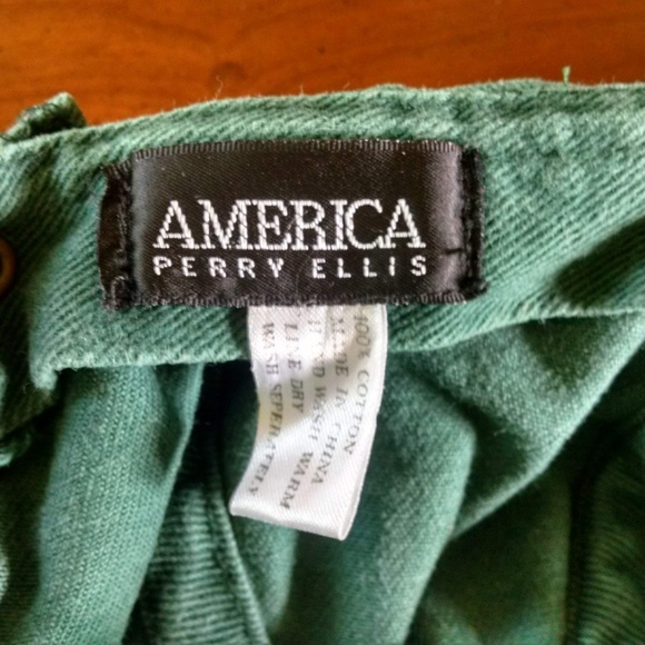 Perry Ellis green/beige cap - Picture 5 of 5